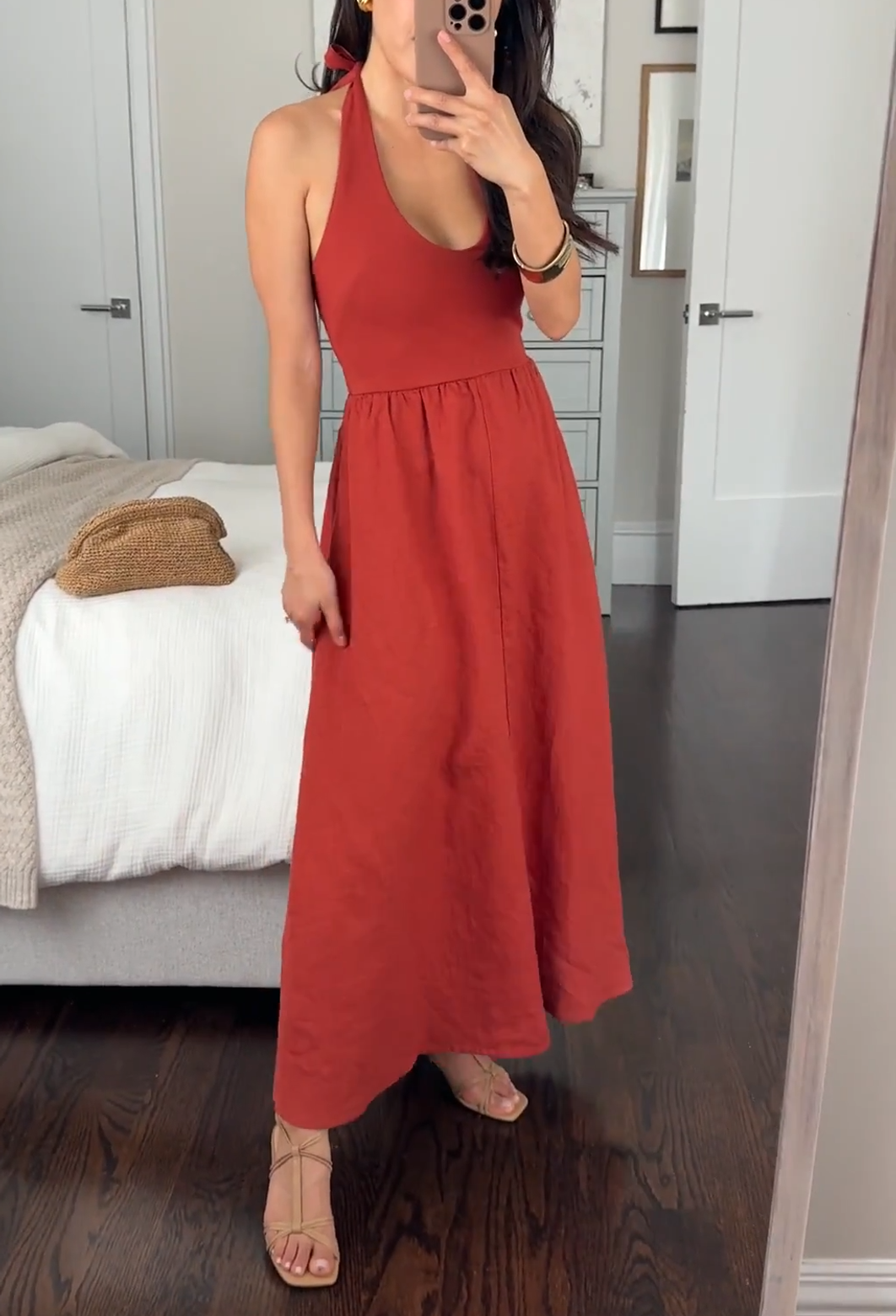 Halter Mixy Dress — S