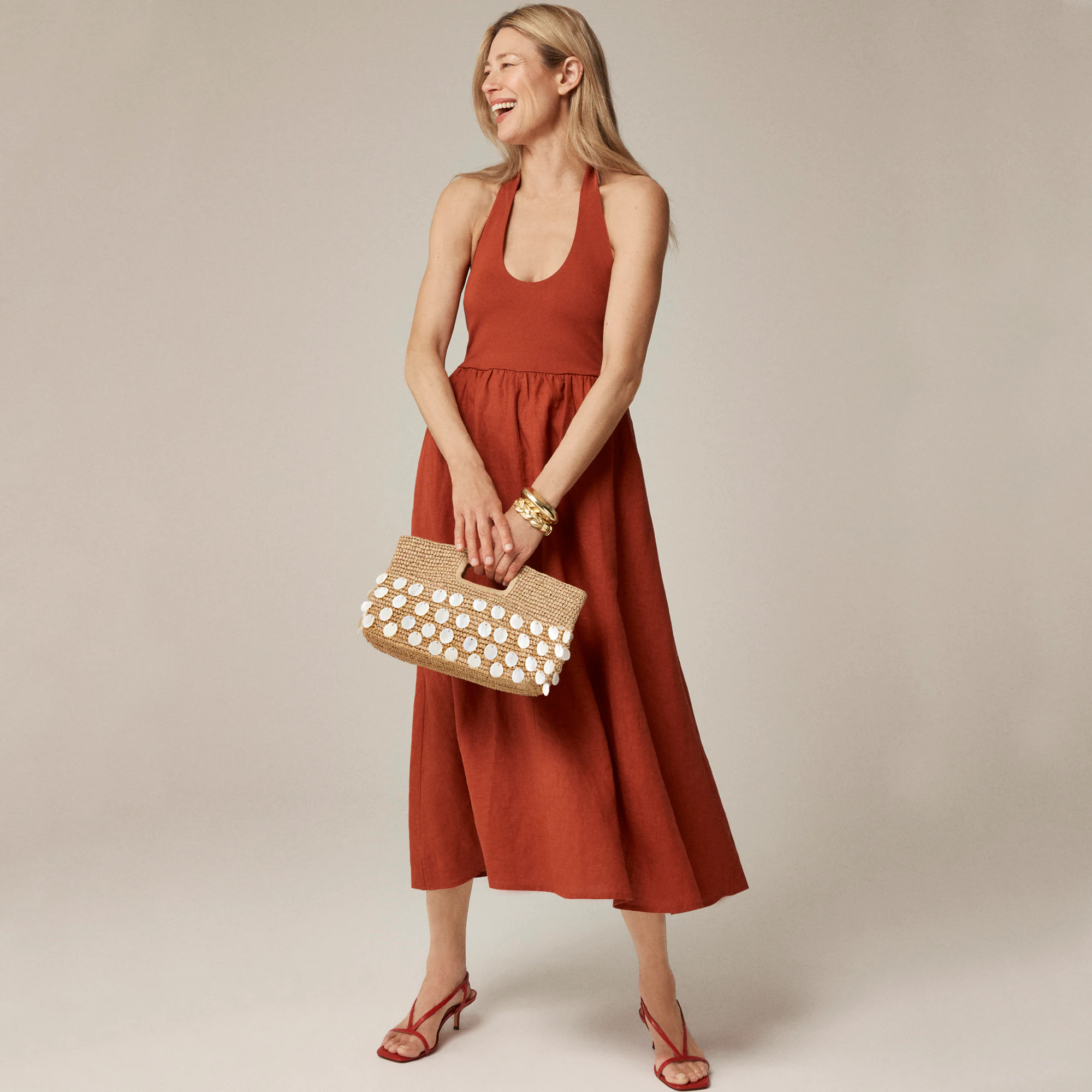 Halter Mixy Dress